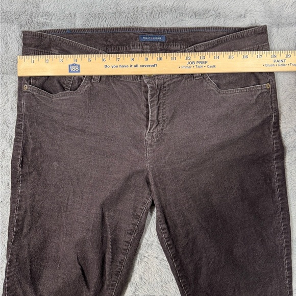 Tommy Hilfiger Brown Boot Cut Corderoy Woman’s Size 14R - Picture 8 of 15